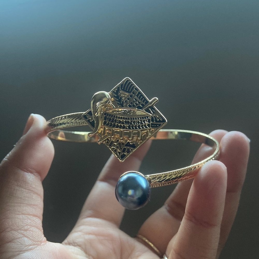Polynesian wrap bracelet